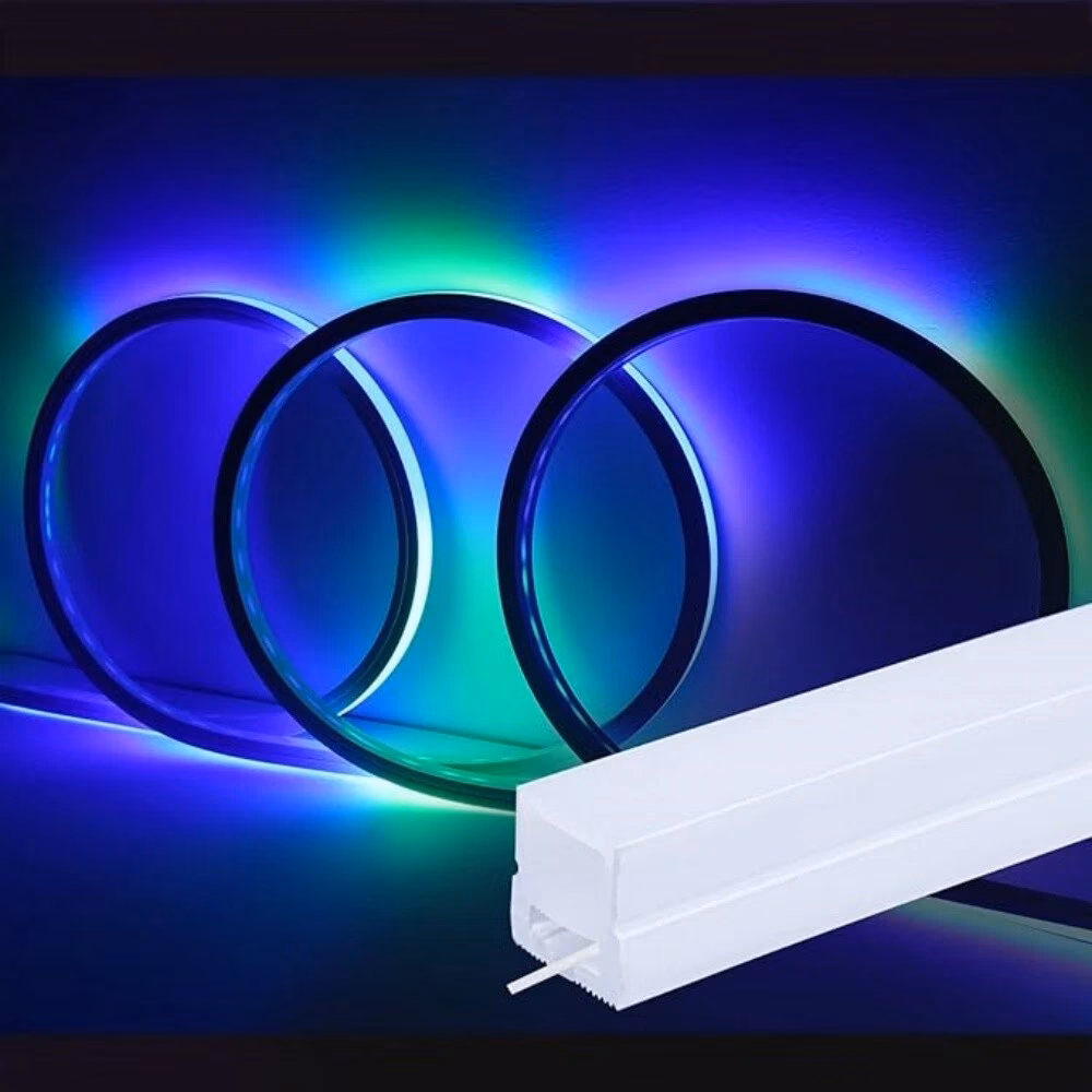 Silicone LED Channel System Flex Cuttable Mount Holder Tube FRONT - Image 6